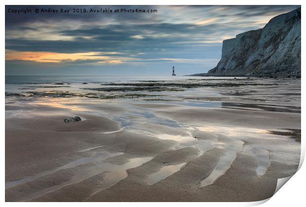 Falling Sands Beach Print by Andrew Ray