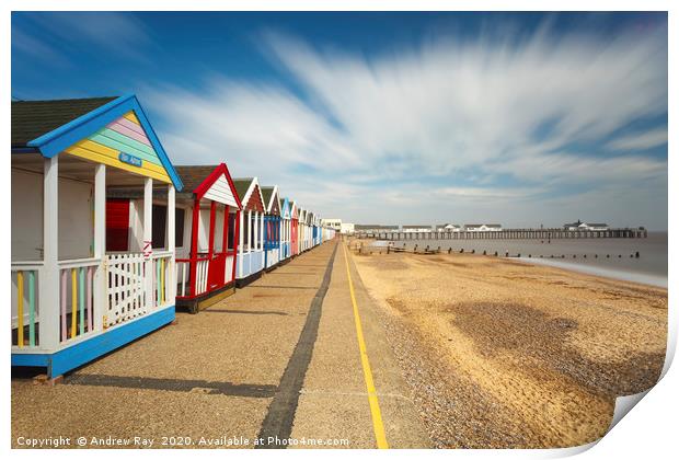 Southwold Print by Andrew Ray