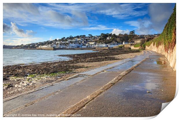St Mawes View Print by Andrew Ray