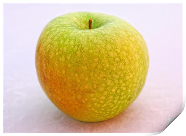 Green Apple Print by Paul Piciu-Horvat