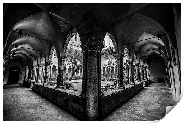  Cloisters Here, Cloisters There, Cloisters Everyw Print by Russell Cram