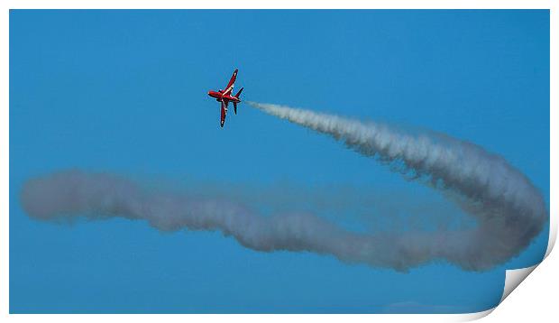  Red Arrow Print by Graham Pickavance