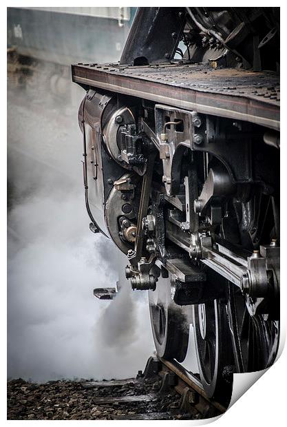  Steam Power - Ready for the Off Print by Jason Kerner