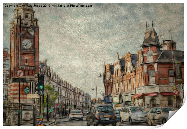  crouch end North london Print by Heaven's Gift xxx68