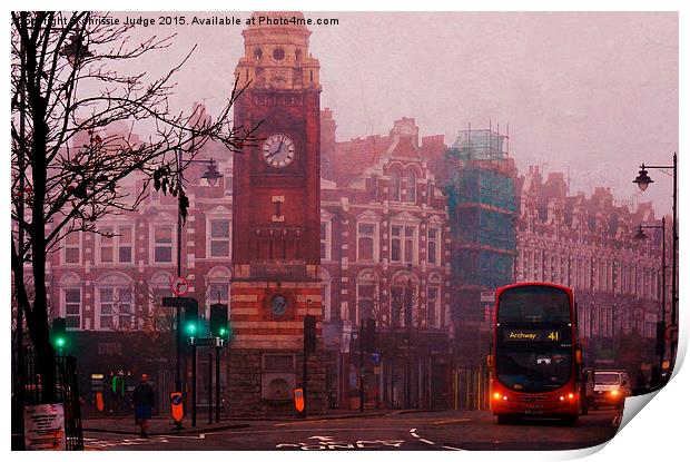  The Crouch end Clock-tower Print by Heaven's Gift xxx68