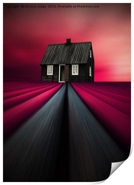 The little black house  Print by Heaven's Gift xxx68