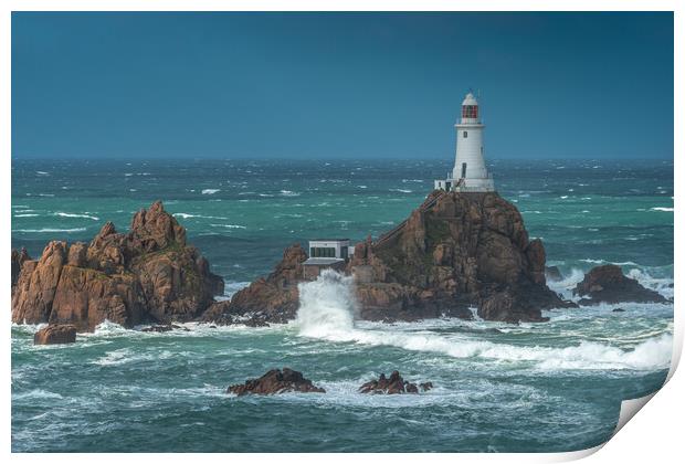 Corbiere swell Print by Jonathon barnett