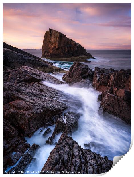 The Majestic Split Rock Print by Rick Bowden