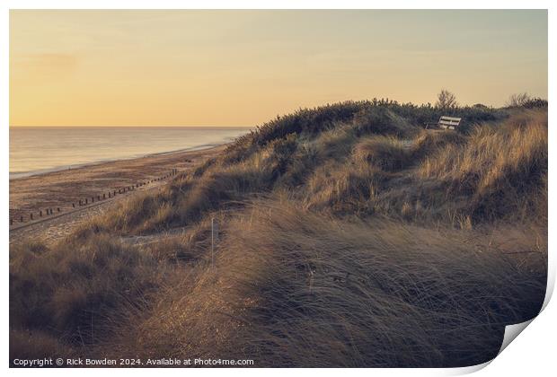 Caister View Print by Rick Bowden