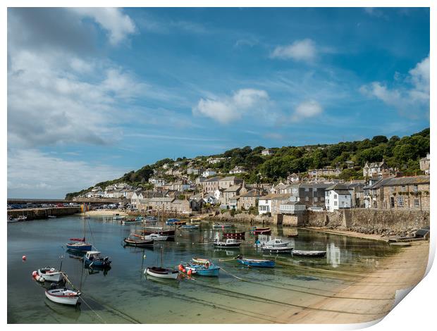 Mousehole Cornwall Print by Rick Bowden