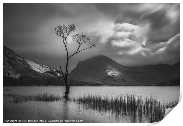 Buttermere Lake District Print by Rick Bowden