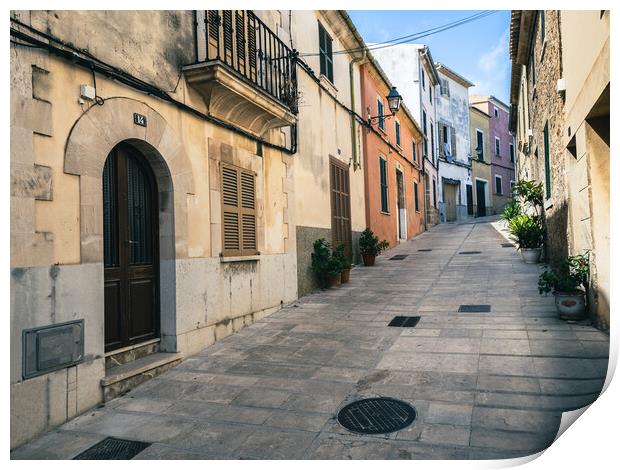 Old town alcudia Print by Jason Thompson