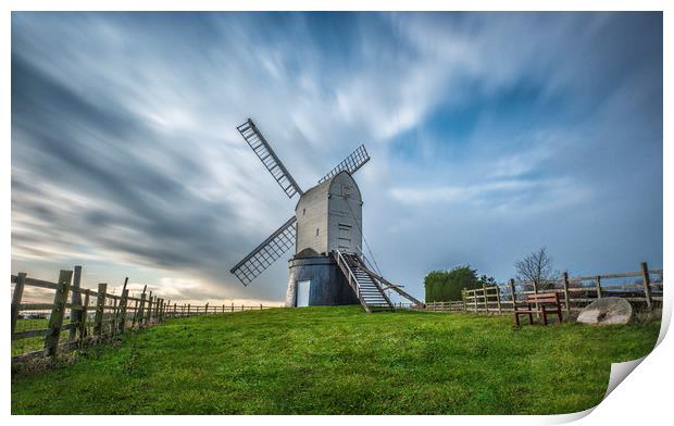 Wrawby Windmill Print by Jason Thompson