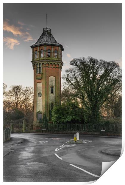 Gainsborough water tower Print by Jason Thompson