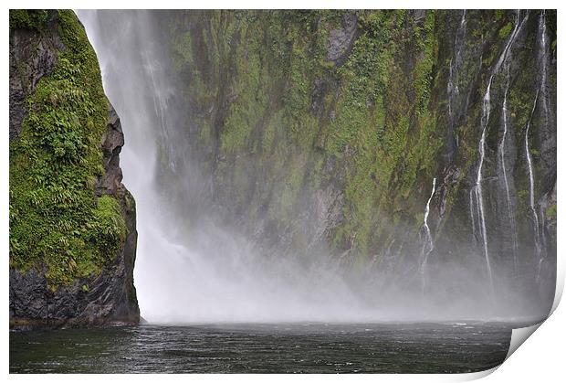 Stirling Falls Print by Peter Righteous