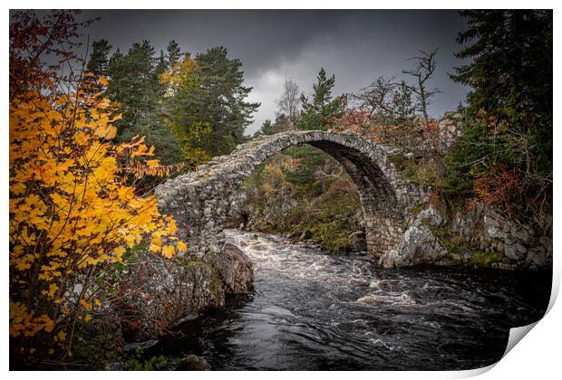 Old Bridge  Print by Alan Sinclair