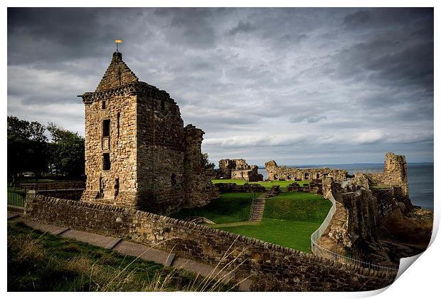  St Andrews Castle Print by Alan Sinclair