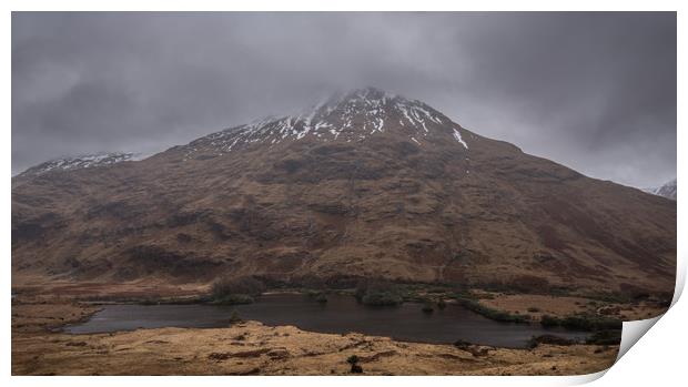 Storm over the Loch Print by Alan Sinclair