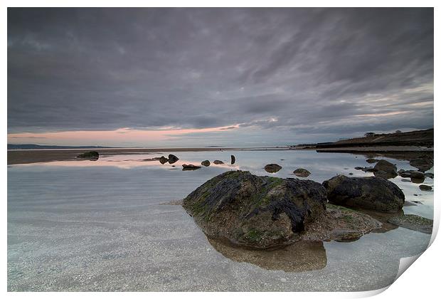  Puddles of Light Print by Alan Whyte