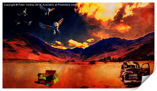  Buttermere...Post-Apocalypse..... Print by Peter Yardley