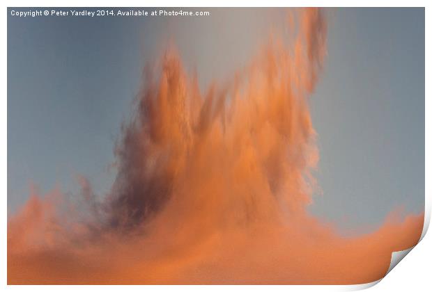  Sandstorm Print by Peter Yardley