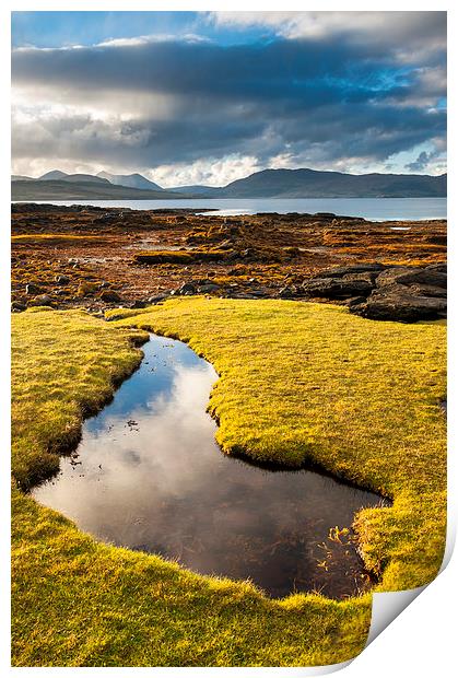  Broadford Bay, Isle of Skye, Scotland Print by Andrew Kearton