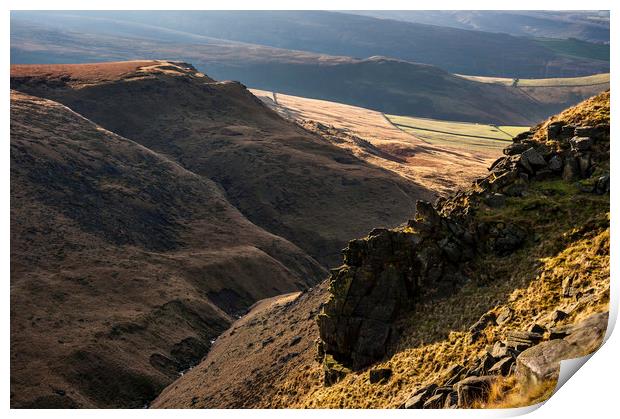 A High Peak landscape Print by Andrew Kearton