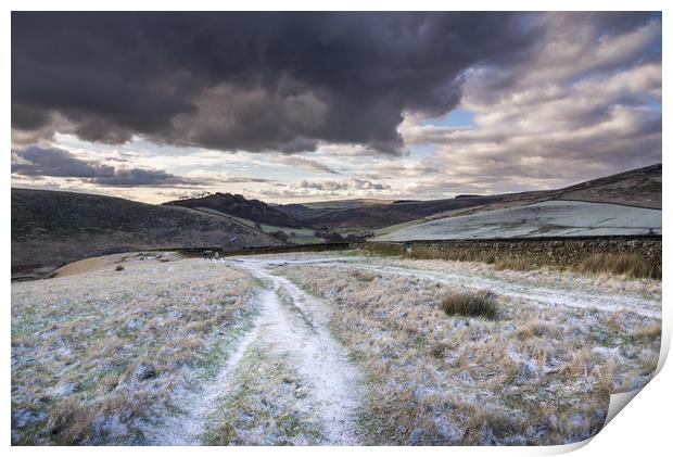 Colours after the snowstorm Print by Andrew Kearton