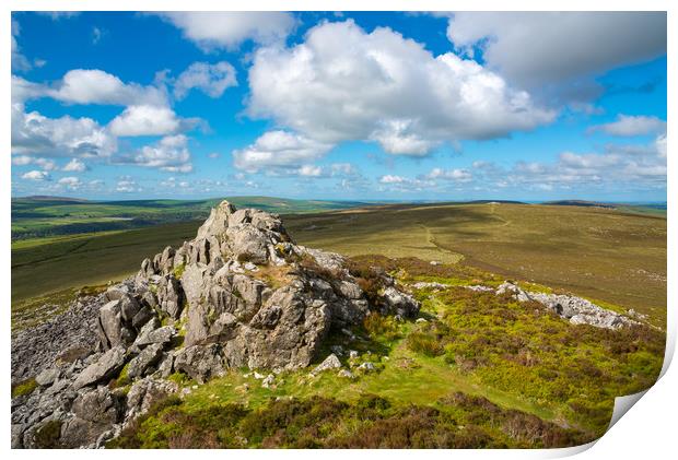 Mynydd Carningli, Pembrokeshire, Wales Print by Andrew Kearton