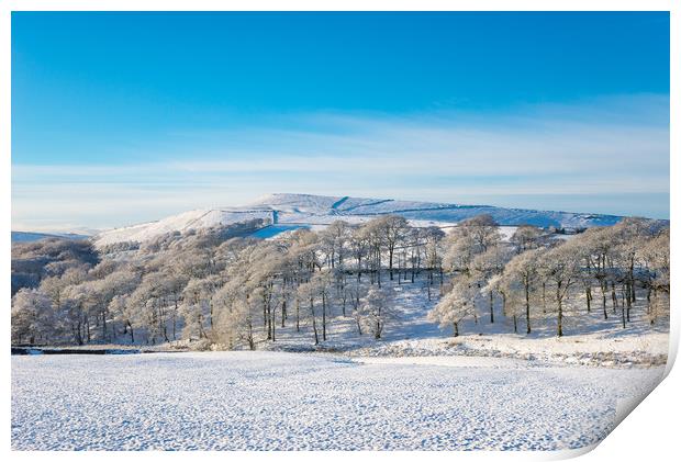 Lantern Pike, Hayfield, Derbyshire Print by Andrew Kearton