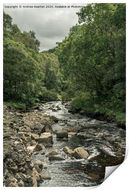 Gunnerside Beck, Swaledale, North Yorkshire Print by Andrew Kearton