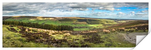 Bransdale - North York Moors Print by John Malley