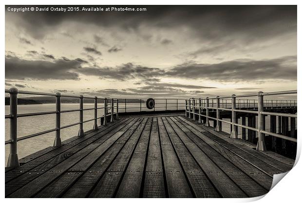  Whitby Pier Print by David Oxtaby  ARPS