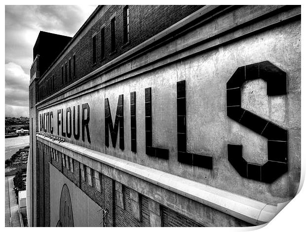 Baltic Flour Mills Print by Alexander Perry