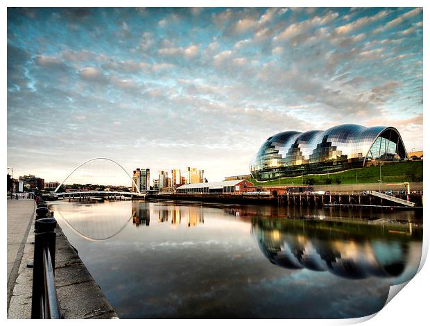  MidSummer Quayside Print by Alexander Perry