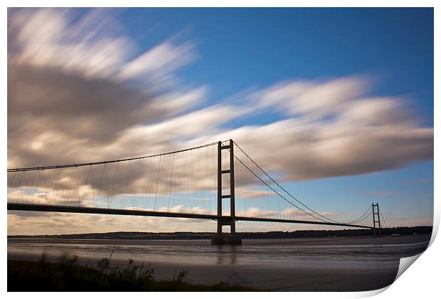  Humber Bridge Print by Des O'Connor