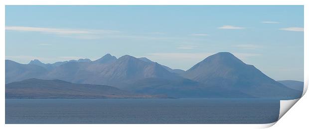  Skye Blue Print by ian jackson