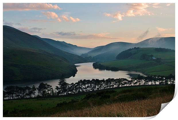  Glencorse Reservoir Print by Gary Collins