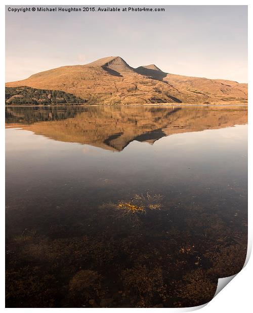  Ben More Isle of Mull Print by Michael Houghton