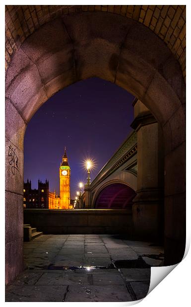 Westminster Arches Print by Andy Evans