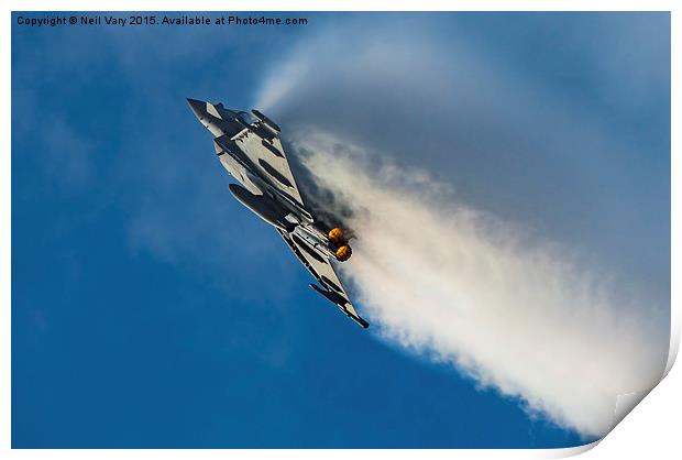 Eurofighter Typhoon  Print by Neil Vary