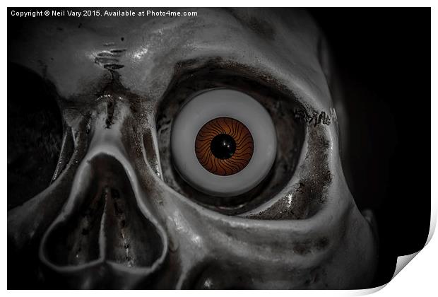  Dead Eye Print by Neil Vary