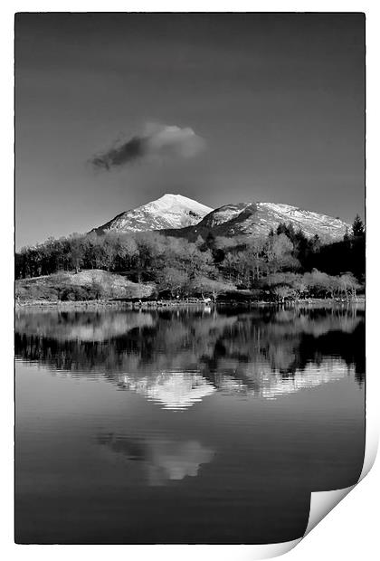  Mirror Mountain Print by Brian Lake