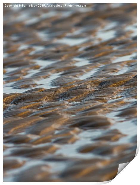 Ebb Tide Print by Barrie May