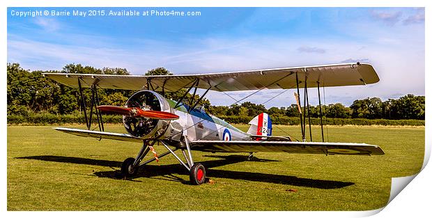Avro Tutor - Colour Version Print by Barrie May