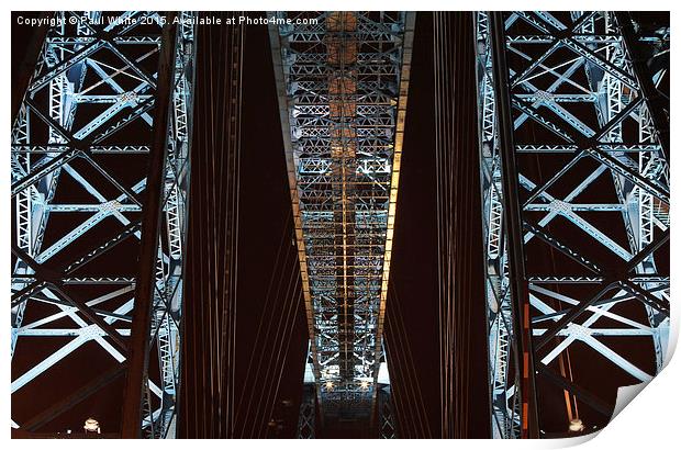 Transporter Bridge Print by Paul White