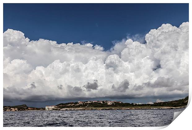 West of Curacao Print by Gail Johnson