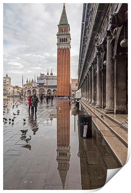 St Marks Square Print by Gail Johnson