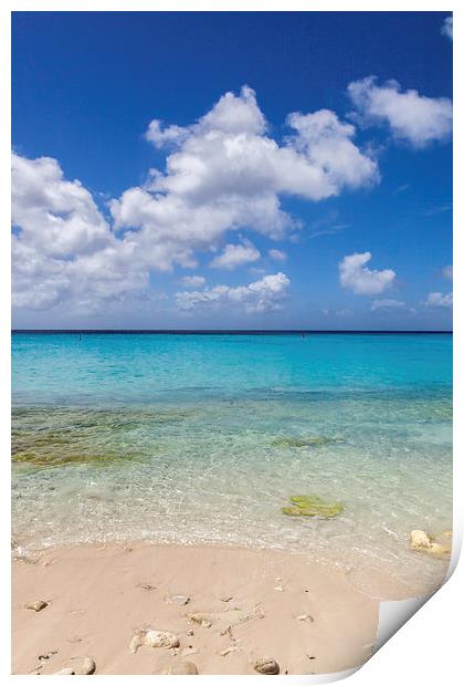 Views around Curacao Caribbean island Print by Gail Johnson