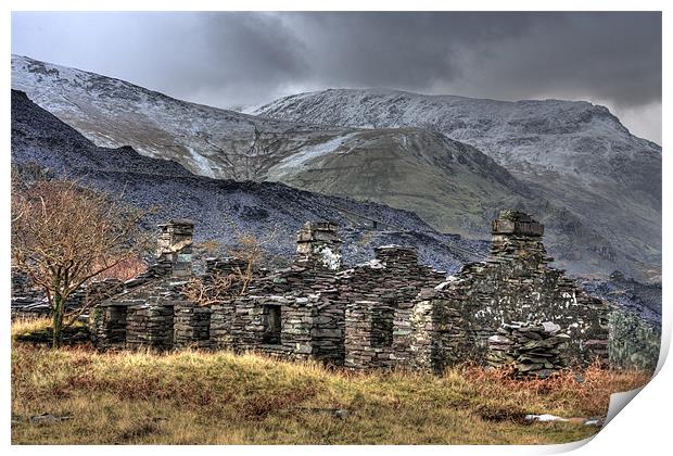 Views from Llanberis Print by Gail Johnson